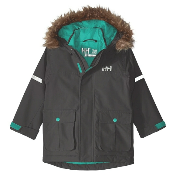 Helly Hansen Kids Legacy Winter Parka Jacket Sz 1 - Picture 1 of 10
